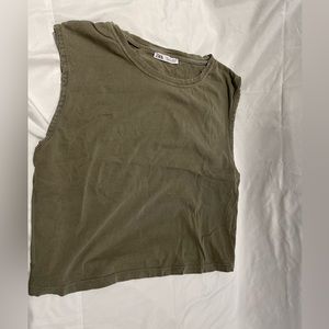 ZARA muscle tank top
